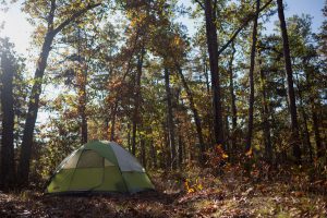camping at Atsion Lake and Goshen Pond. © Jessica Kizzman